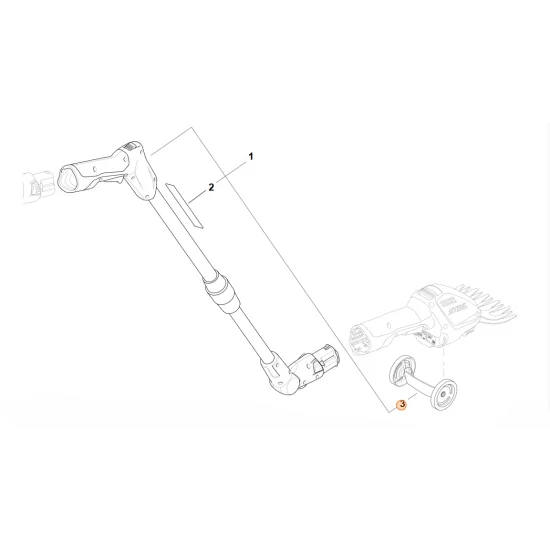 STIHL  Zestaw kół HA03 007 2100